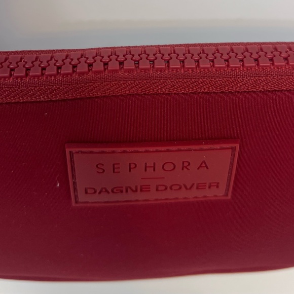 Dagne Dover x Sephora Burgundy Red Neoprene Mini Crossbody Bag NWOT - Picture 6 of 8